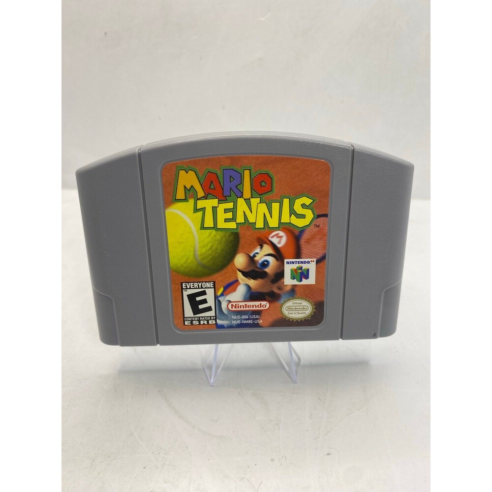 Mario Tennis, Nintendo 64, N64, Authentic Cartridge, Tested, Working Retro Vtg